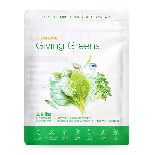 Slenderiiz Giving Greens